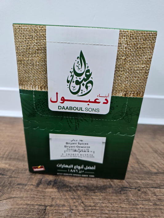 Biryani Spices - (10*50gr)-BOX