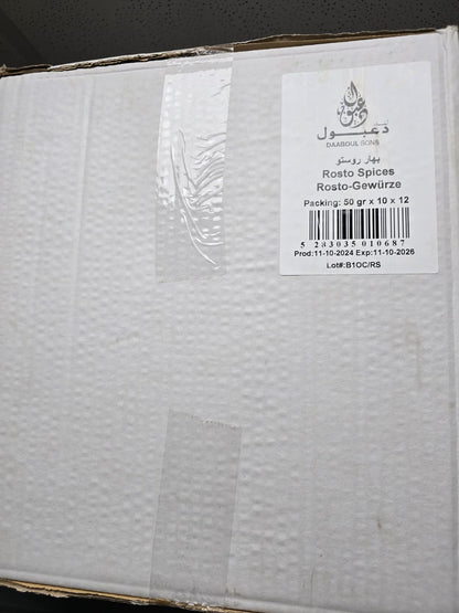 Rosto Spices - (10*50gr)-BOX
