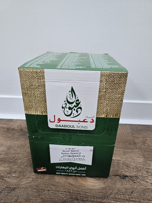 Seven Spices - (10*50gr)-BOX