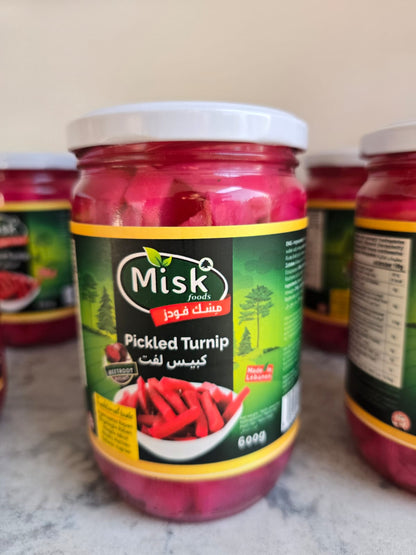 Pickled turnips (12*600 gr)