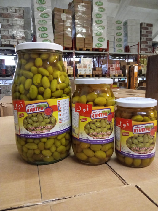 Green Olives (4*2 kg) Khater