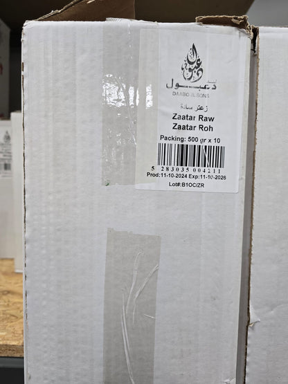 Zaatar Raw Ground - (10*500gr)